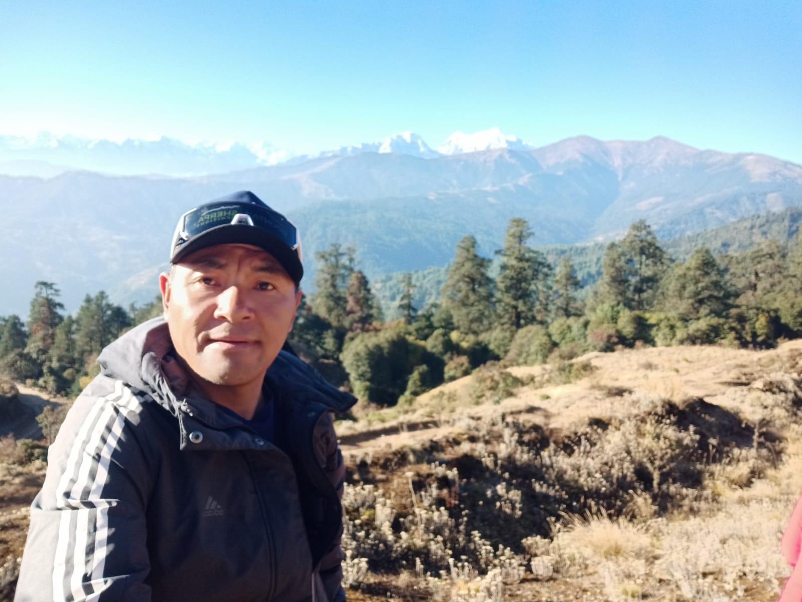 Mr. Pema Wangchhu Sherpa  Senior Trekking Guide