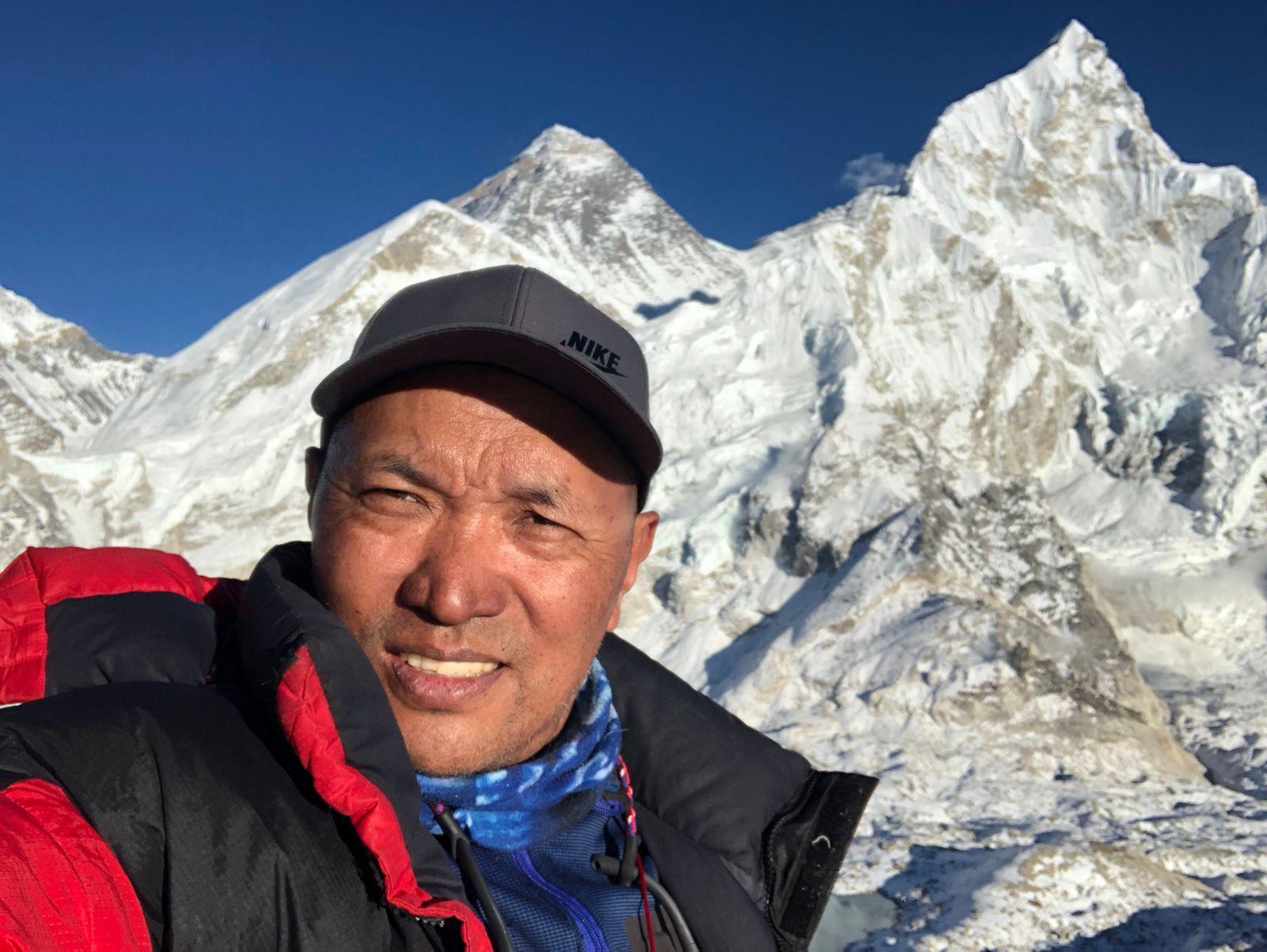 Mr. Namgel Sherpa  Senior Climbing Guide | 14-Time Everest Submitter